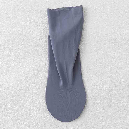 Plus Size Ice Silk Quarter Socks(8 Pairs)