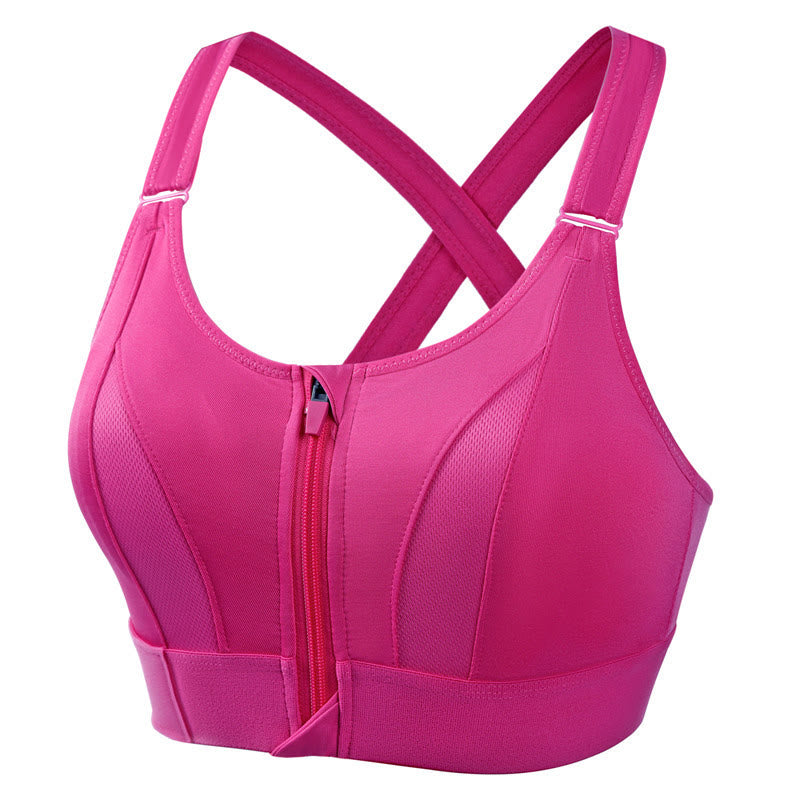 Plus Size Cross Back Sports Bras