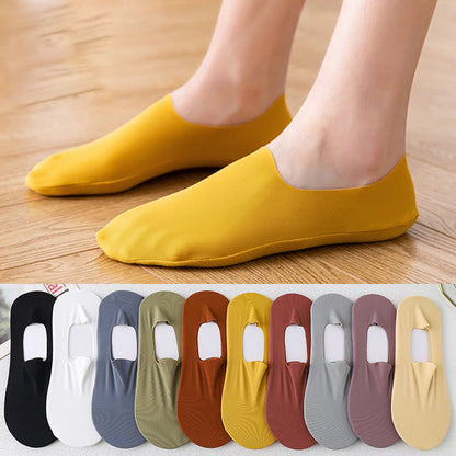 Plus Size Invisible No Show Socks(5 Pairs)