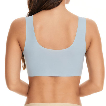 Plus Size Seamless Lace Wireless Sport Bras(2 Packs)