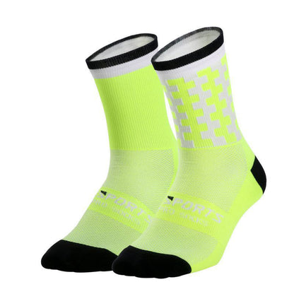 Plus Size Color Matching Quarter Compression Socks(3 Pairs)
