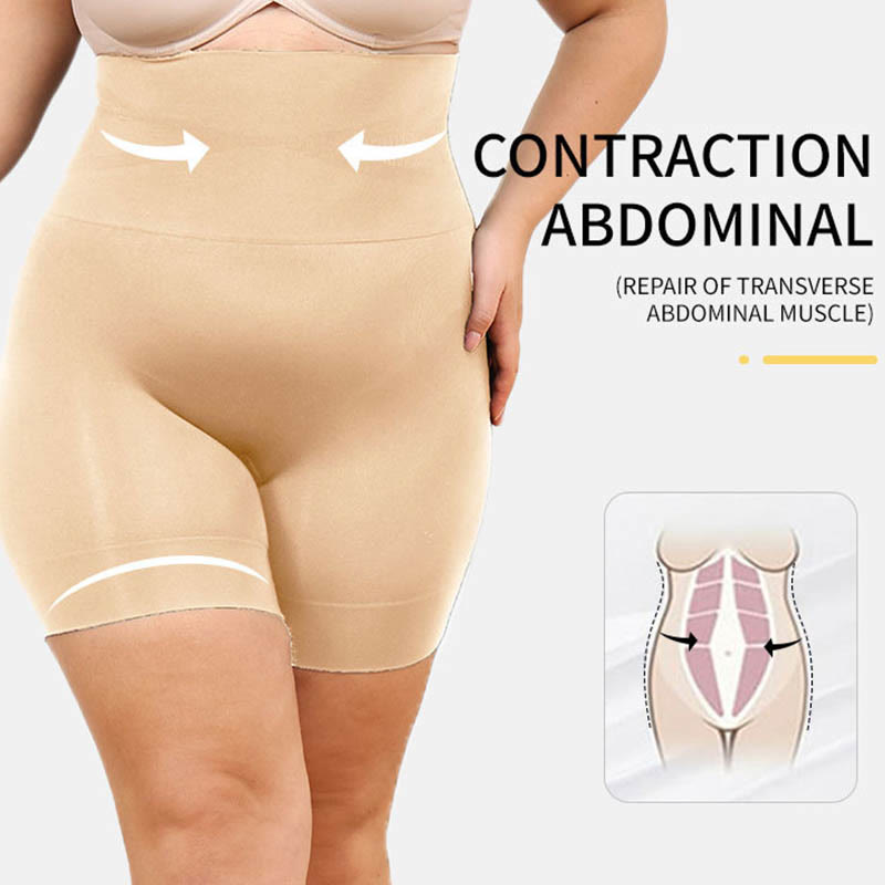 Plus Size Elasticity Compression Shorts