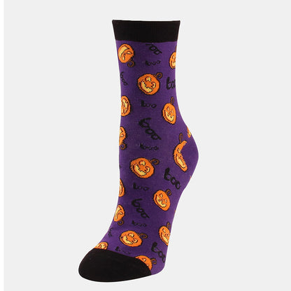 Halloween Breathable Crew Socks(6 Pairs)