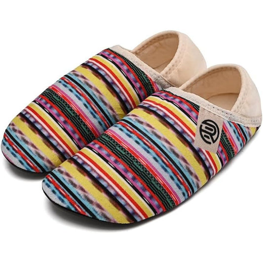 Plus Size Multicolor Home Slipper Socks
