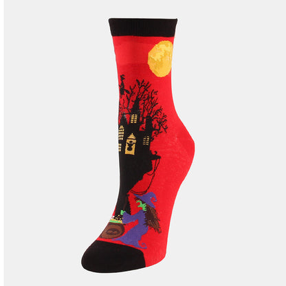 Halloween Breathable Crew Socks(6 Pairs)