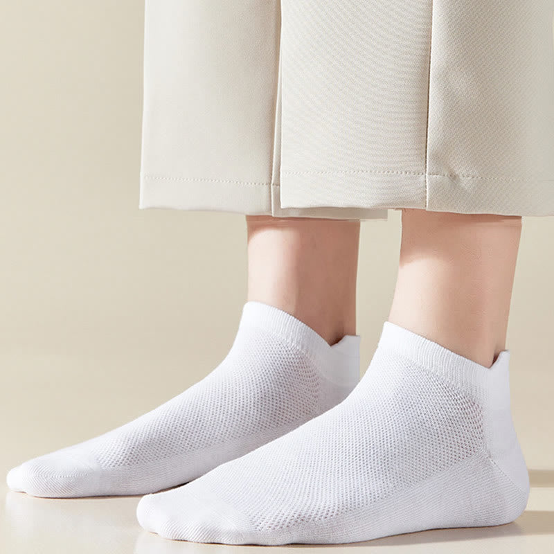 Plus Size Soft Cotton Ankle Socks(6 Pairs)