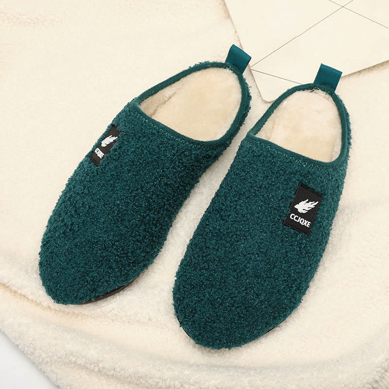 Plus Size Solid Color Classic Slippers