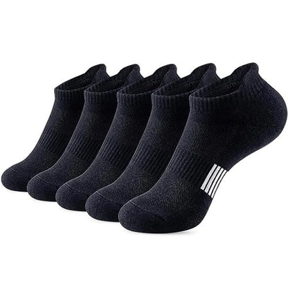 Plus Size Solid Color Casual Ankle Socks(15 Pairs)