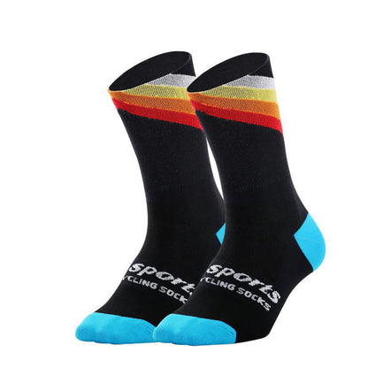 Plus Size Mountaineering Quarter Compression Socks(4 Pairs)