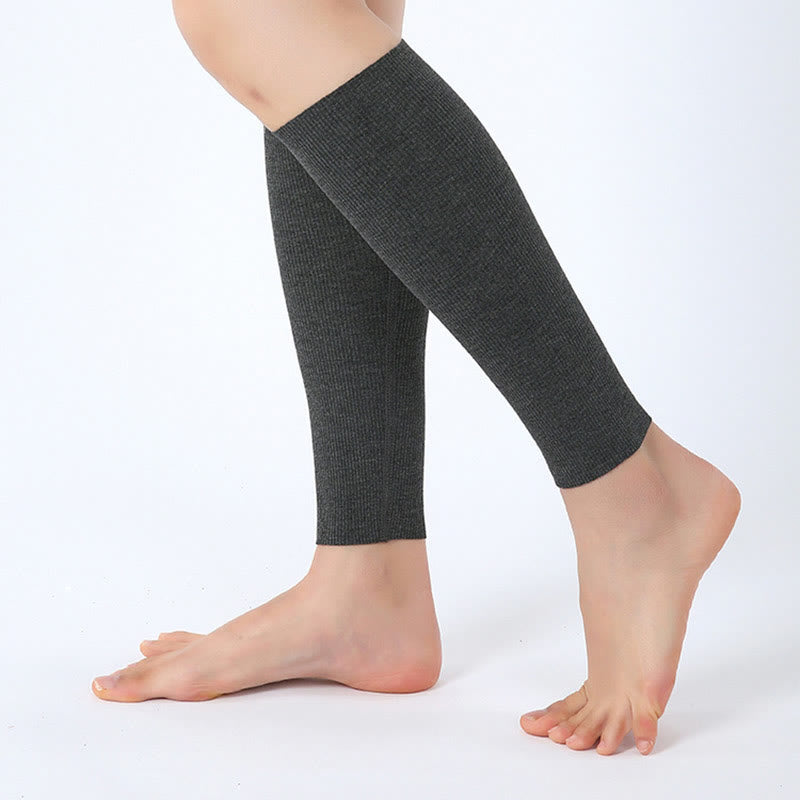 Modal Breathable Calf Pain Compression Sleeve Socks(2 Pairs)