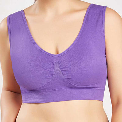 Plus Size Seamless Comfort Sports Bras