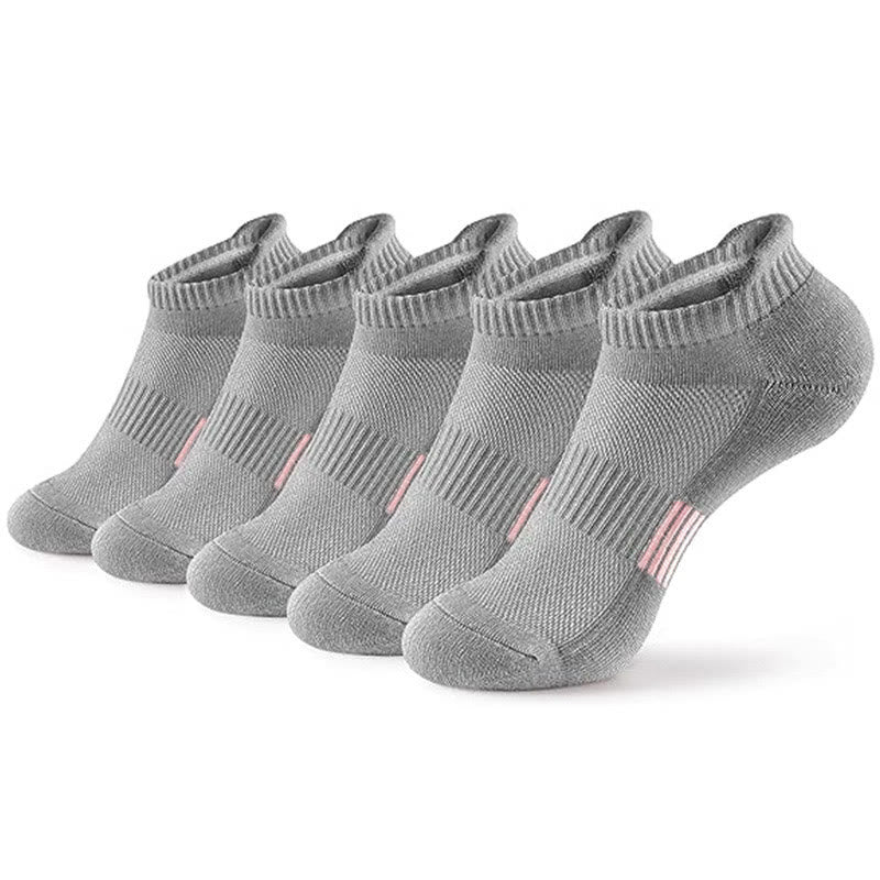 Plus Size Solid Color Casual Ankle Socks(15 Pairs)