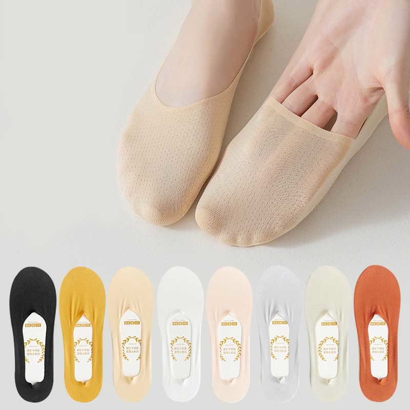 Plus Size Summer No Show Socks(12 Pairs)