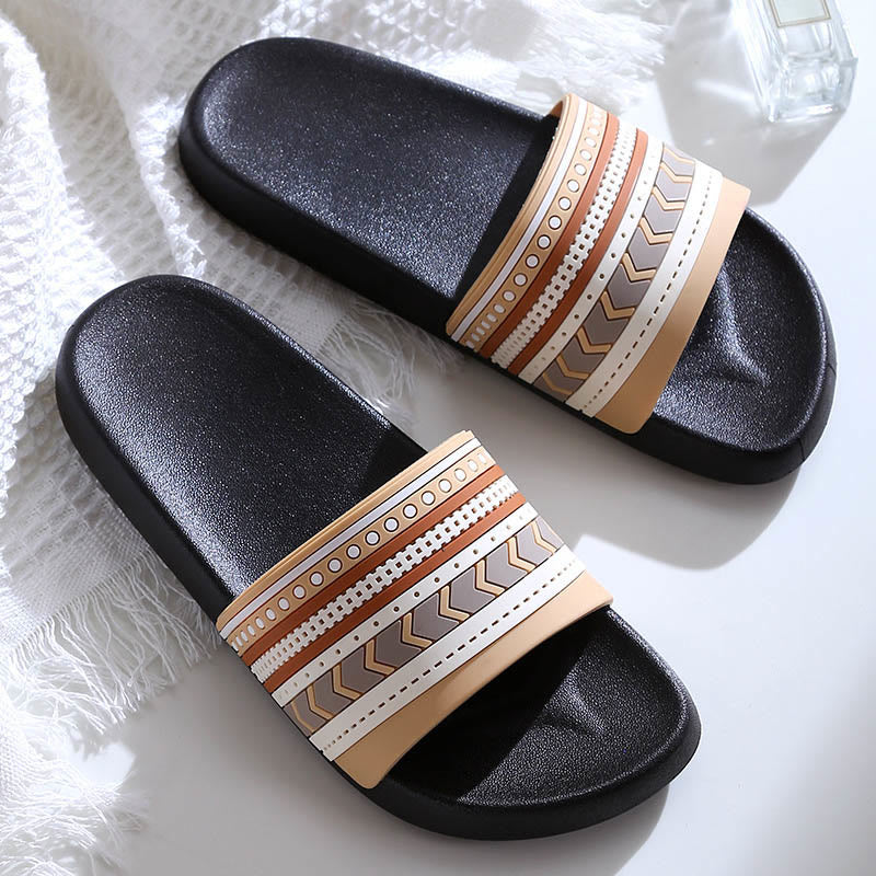 Plus Size Quick Drying Slides(2 Pairs)