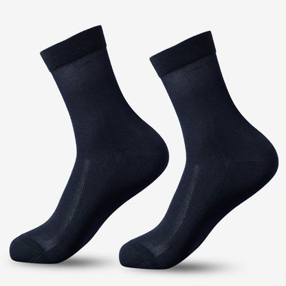 Plus Size Mesh Classic Quarter Socks(5 Pairs)