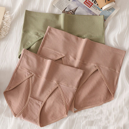 Plus Size Slit Soft Panty(3 Packs)