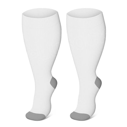 Plus Size Sport Elastic Compression Socks(3 Pairs)