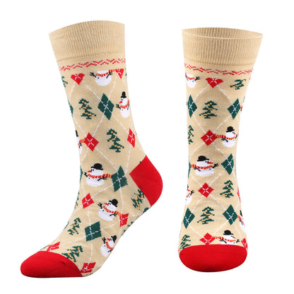 Plus Size Christmas Soft Crew Socks(5 Pairs)