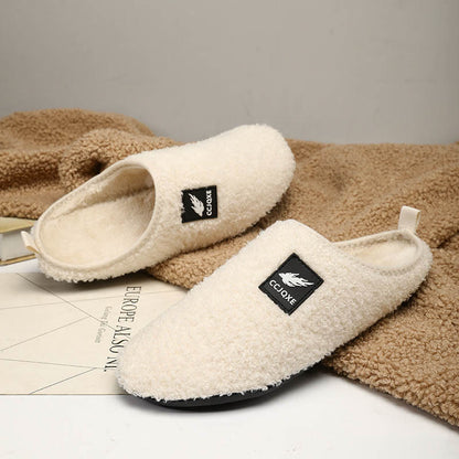 Plus Size Solid Color Classic Slippers