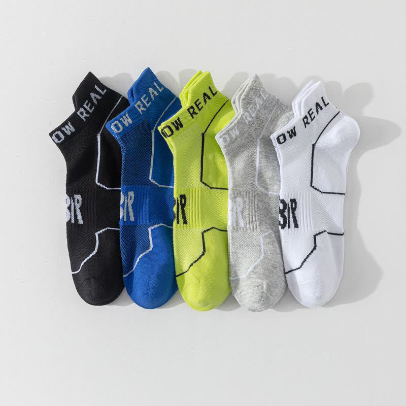 Plus Size Summer Sport Ankle Compression Socks(5 Pairs)