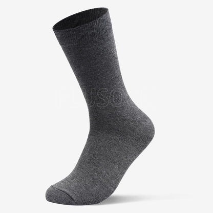 Plus Size Pure Color Crew Socks(8 Pairs)