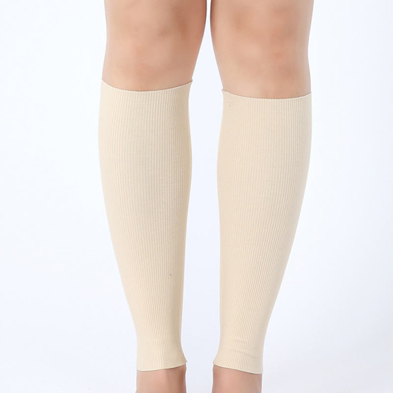 Modal Breathable Calf Pain Compression Sleeve Socks(2 Pairs)