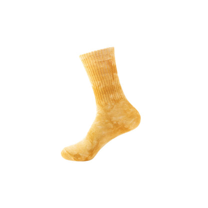 Plus Size Tie-dye Crew Socks(5 Pairs)