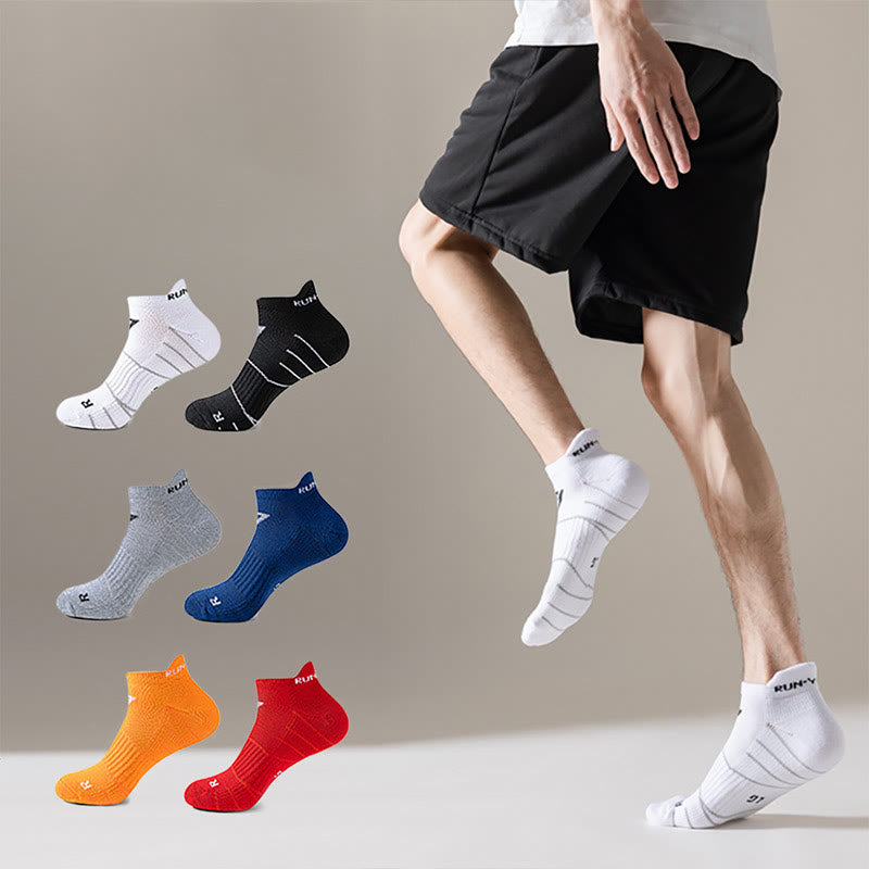 Plus Size Non Slip Soft Ankle Compression Socks(4 Pairs)