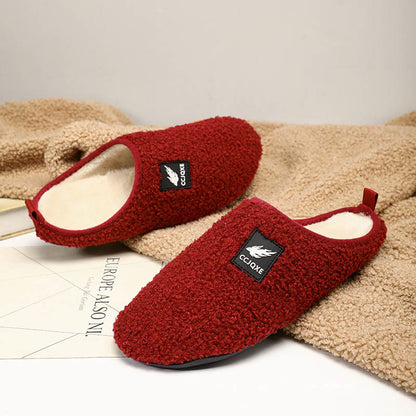 Plus Size Solid Color Classic Slippers