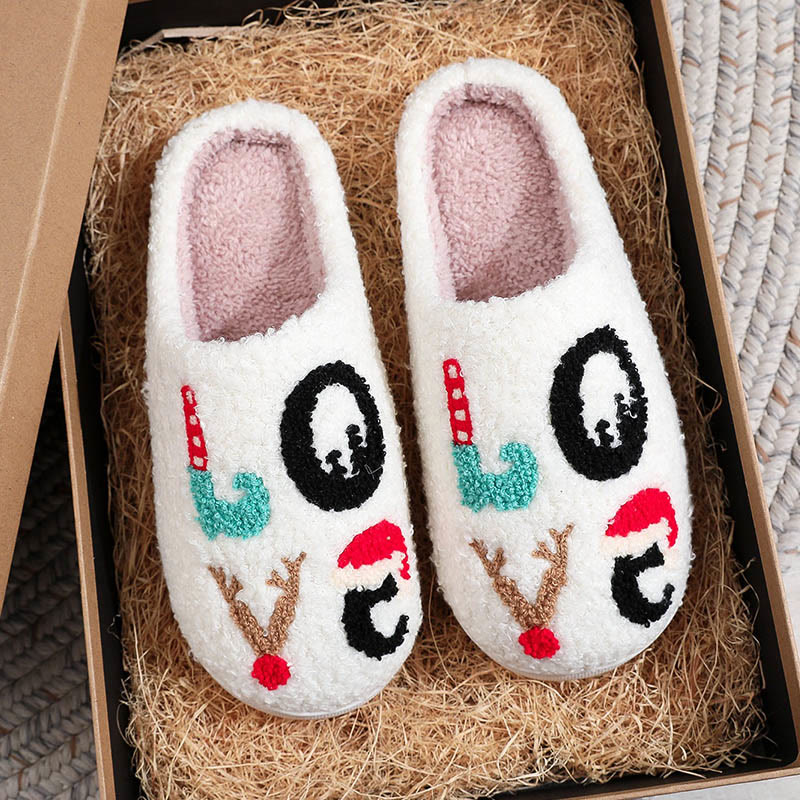 Plus Size Love Slippers