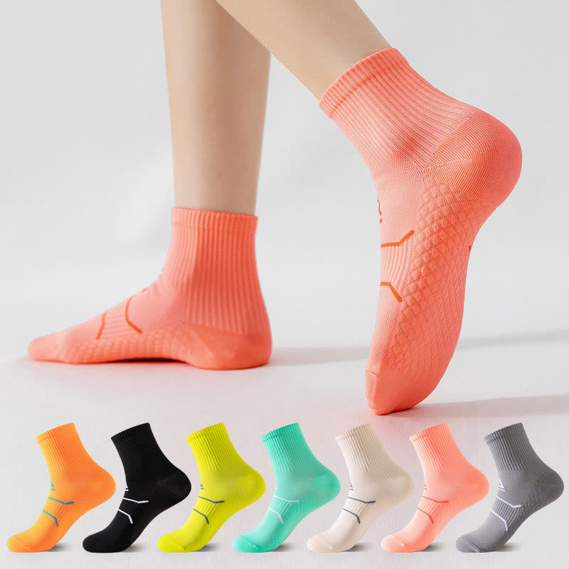 Plus Size Quarter Compression Socks(7 Pairs)