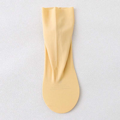 Plus Size Ice Silk Quarter Socks(8 Pairs)