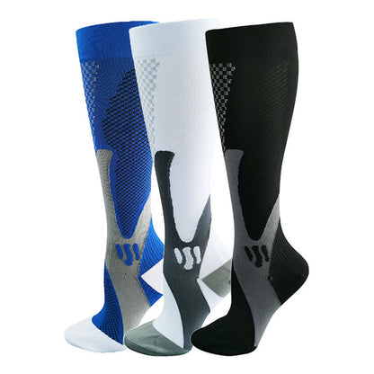 Colorful Stripe Compression Socks(3 Pairs)