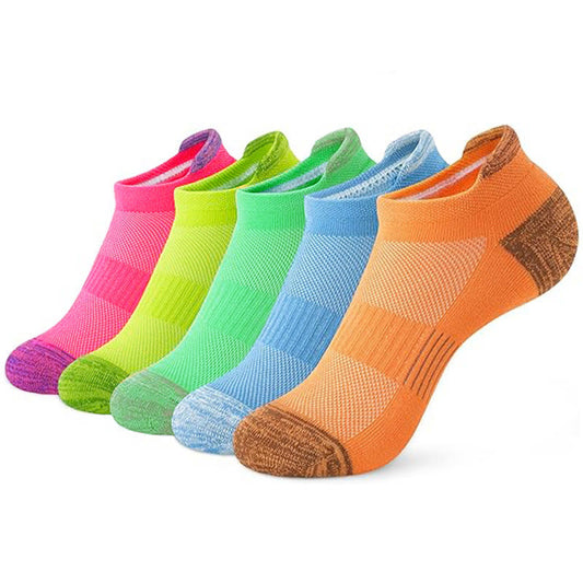 Plus Size Color Soft Ankle Compression Socks(10 Pairs)