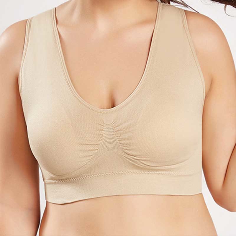 Plus Size Seamless Comfort Sports Bras