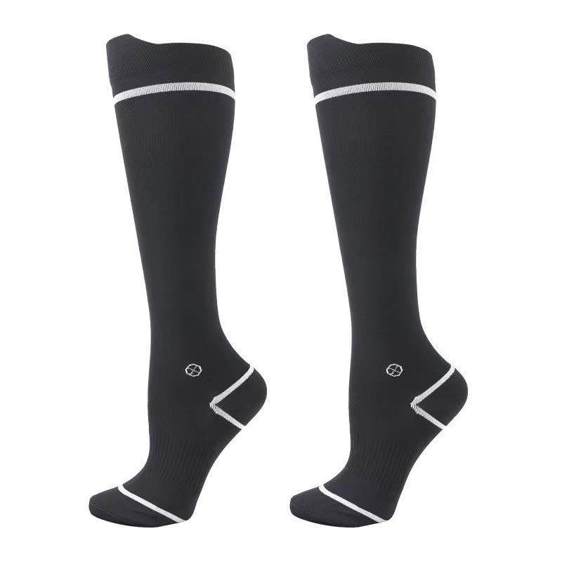 Plus Size Running Compression Socks(4 Pairs)