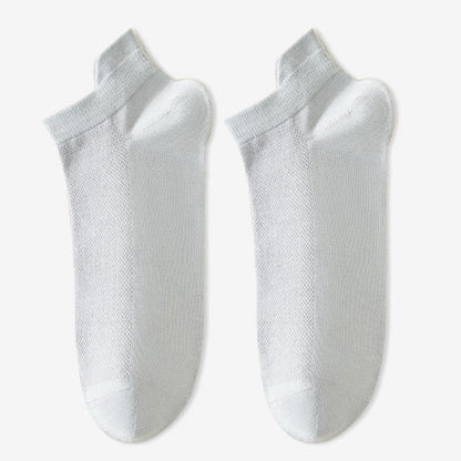 Plus Size Soft Cotton Ankle Socks(6 Pairs)