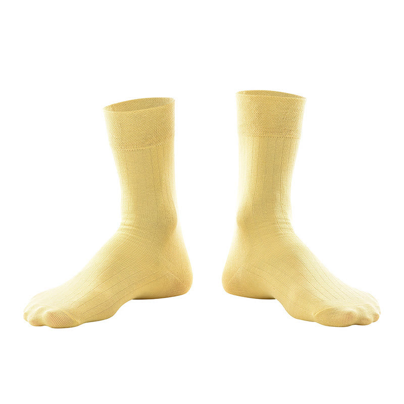 Candy Color Breathable Crew Socks(6 Pairs)