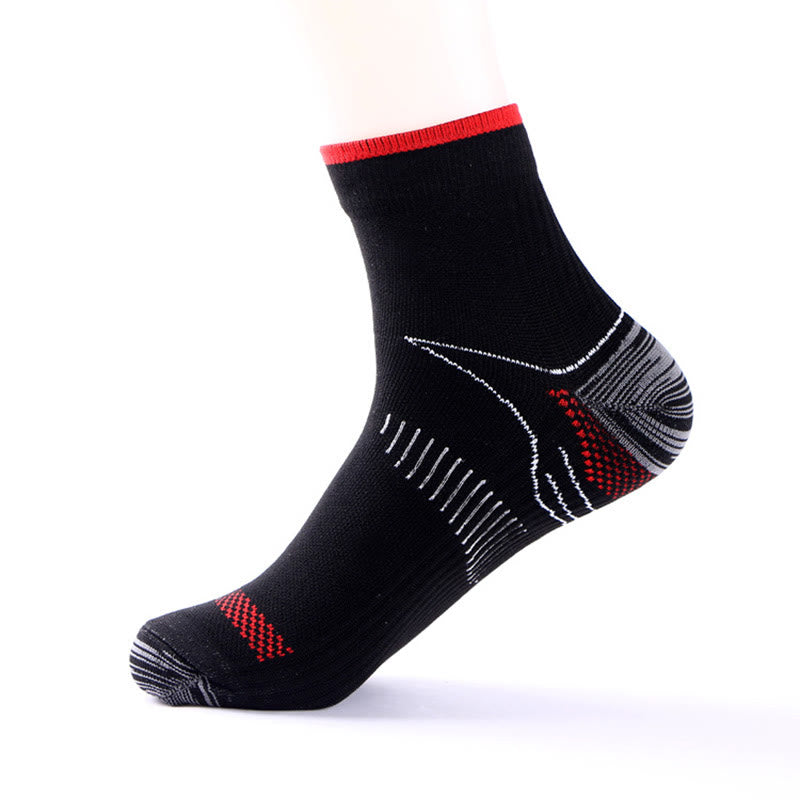 Plus Size Elastic Sports Ankle Compression Socks(10 Pairs)