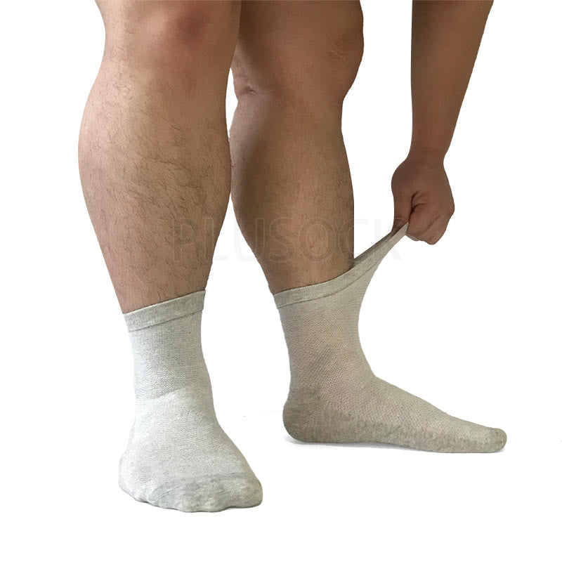 Plus Size Super Elastic Quarter Socks(5 Pairs)