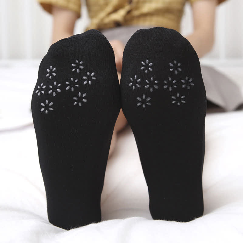 Plus Size Non-Slip No Show Socks(7 Pairs)