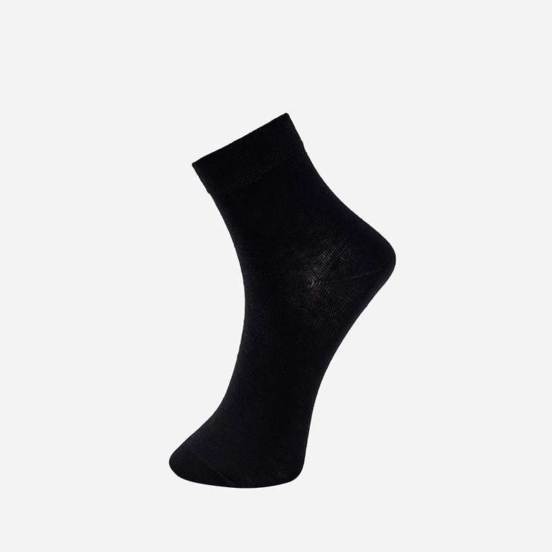 Plus Size Pure Color Crew Socks(8 Pairs)