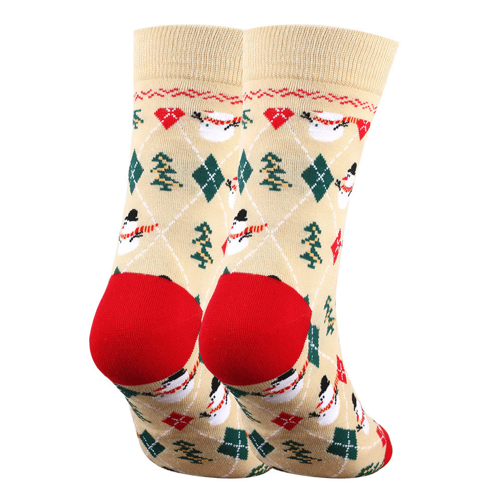 Plus Size Christmas Soft Crew Socks(5 Pairs)