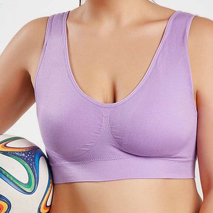 Plus Size Seamless Comfort Sports Bras