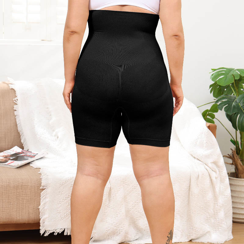 Plus Size High Waist Trainer Compression Shorts