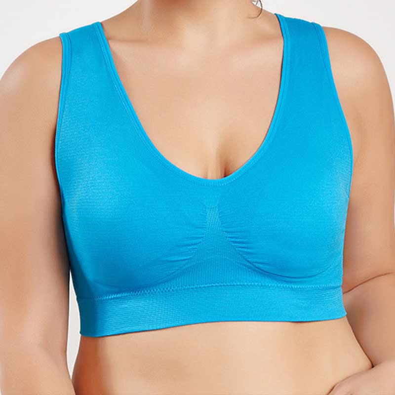 Plus Size Seamless Comfort Sports Bras