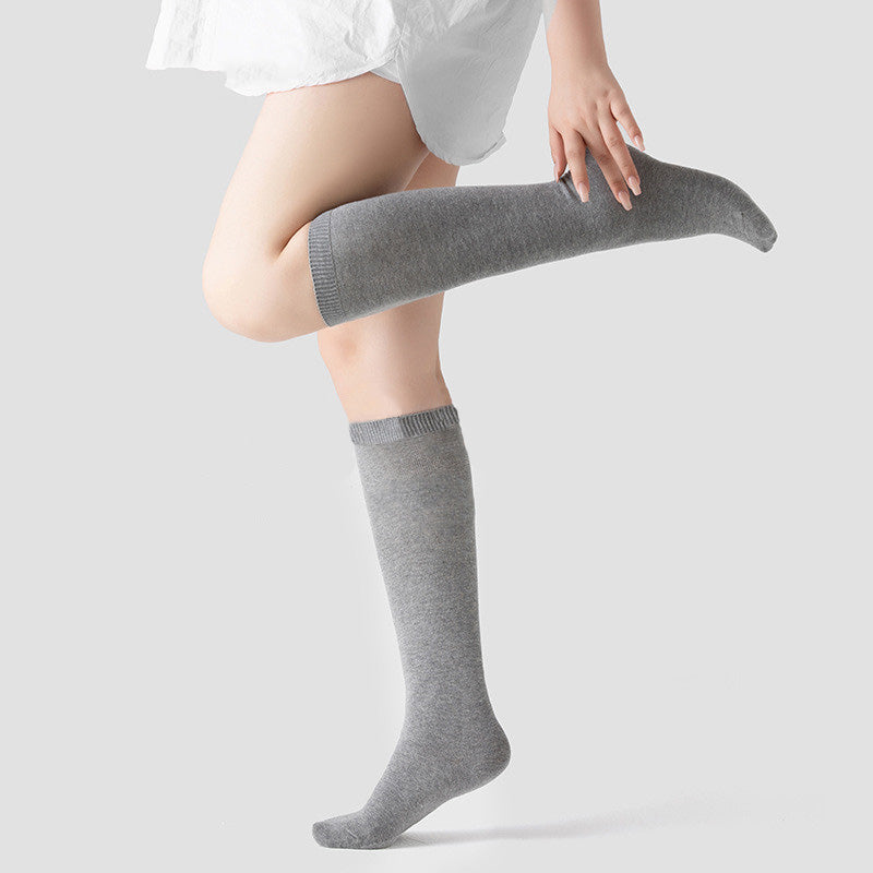 Plus Size Skin Friendly Knee High Socks(2 Pairs)