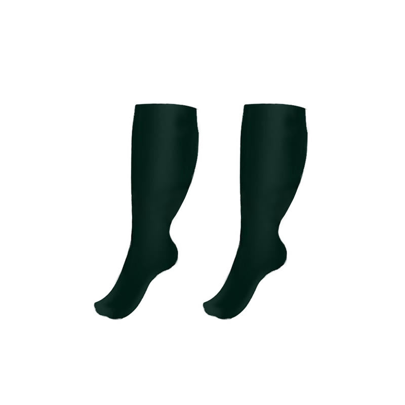 Plus Size Wide Calf Compression Socks(3 Pairs) – plusock