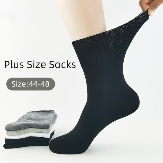 Plus Size Non Binding Quarter Socks(5 Pairs)