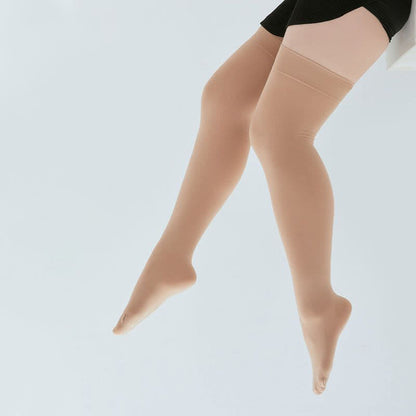 Plus Size Cotton Thick Thigh High Socks(3 Pairs)